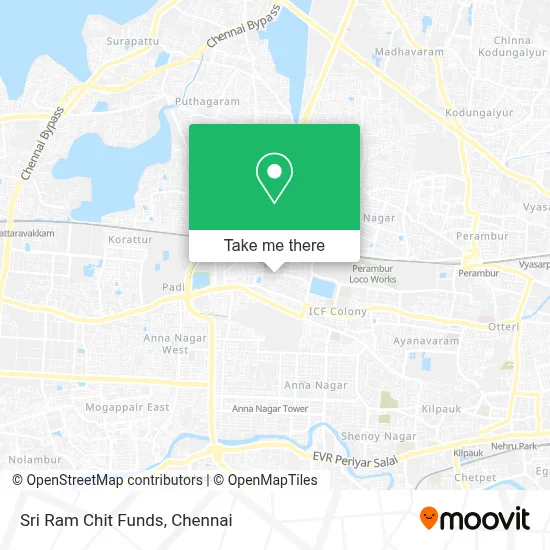 Sri Ram Chit Funds map