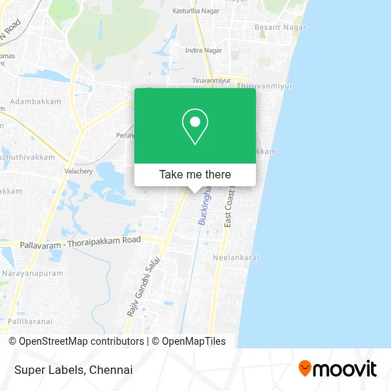Super Labels map