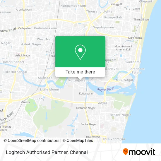 Logitech Authorised Partner map