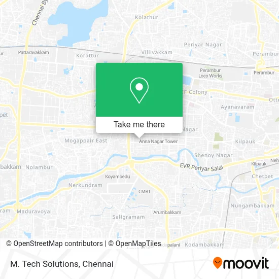 M. Tech Solutions map