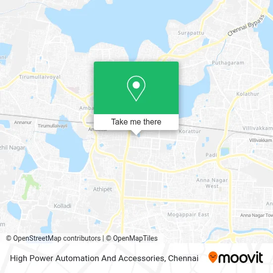 High Power Automation And Accessories map
