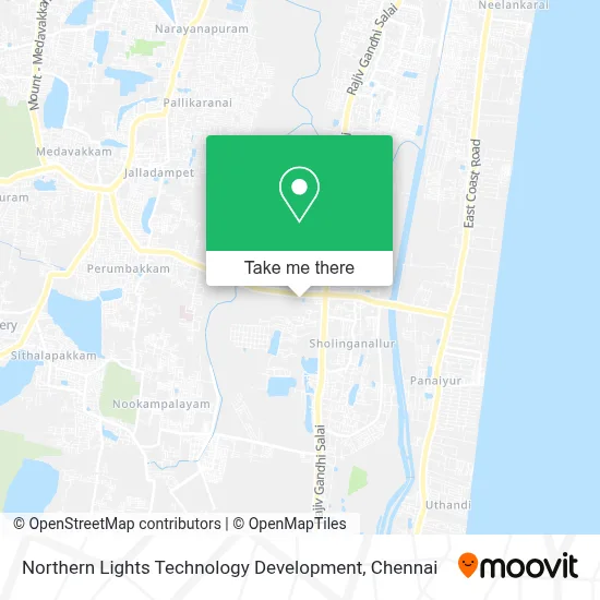 Northern Lights Technology Development map
