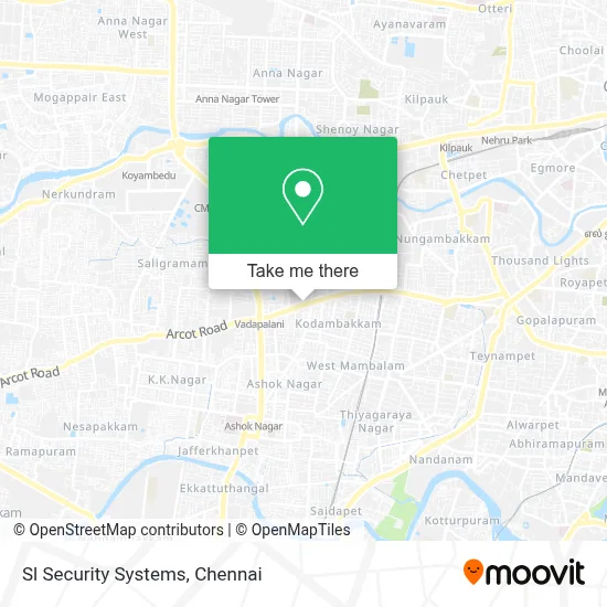 Sl Security Systems map