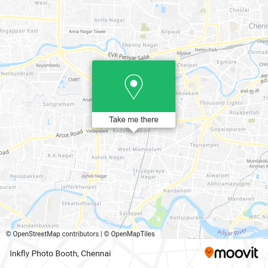 Inkfly Photo Booth map