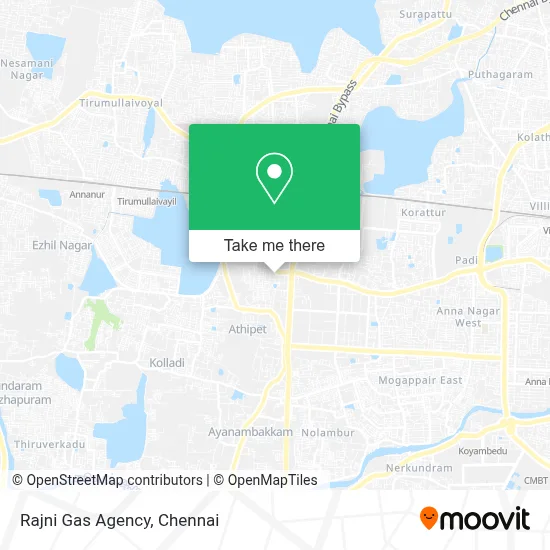 Rajni Gas Agency map