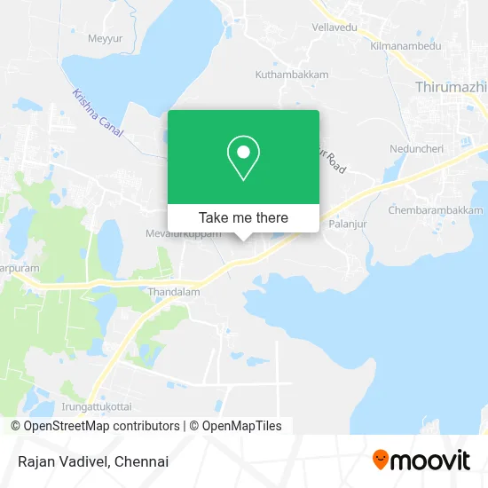 Rajan Vadivel map