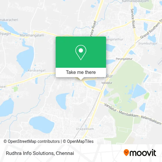 Rudhra Info Solutions map