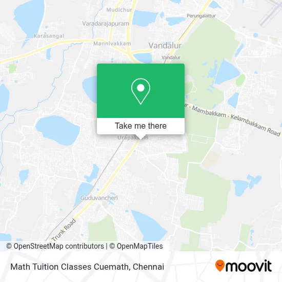 Math Tuition Classes Cuemath map