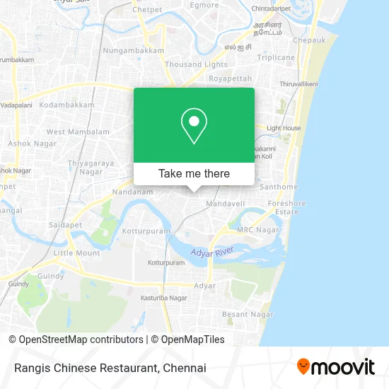 Rangis Chinese Restaurant map