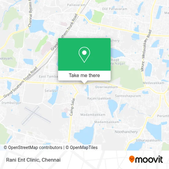 Rani Ent Clinic map