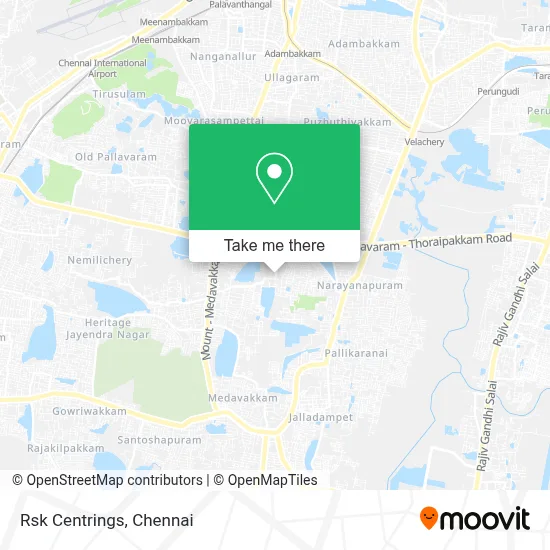 Rsk Centrings map