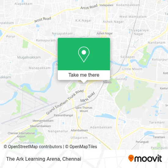 The Ark Learning Arena map