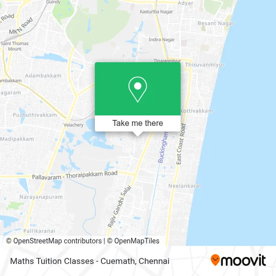 Maths Tuition Classes - Cuemath map