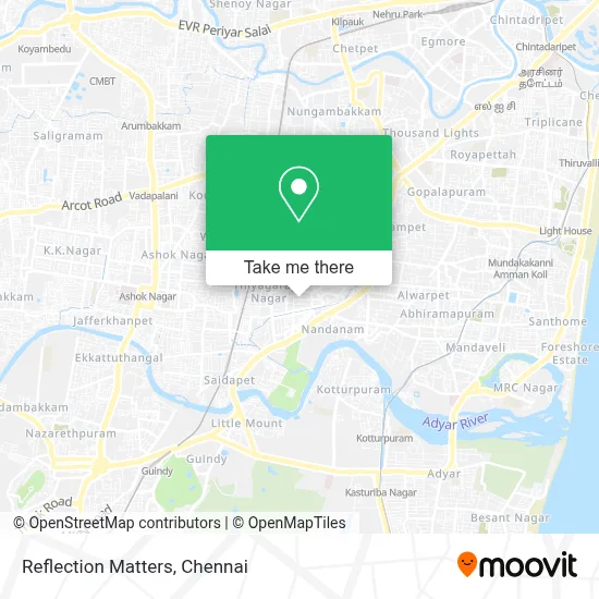 Reflection Matters map