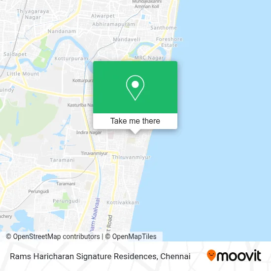 Rams Haricharan Signature Residences map