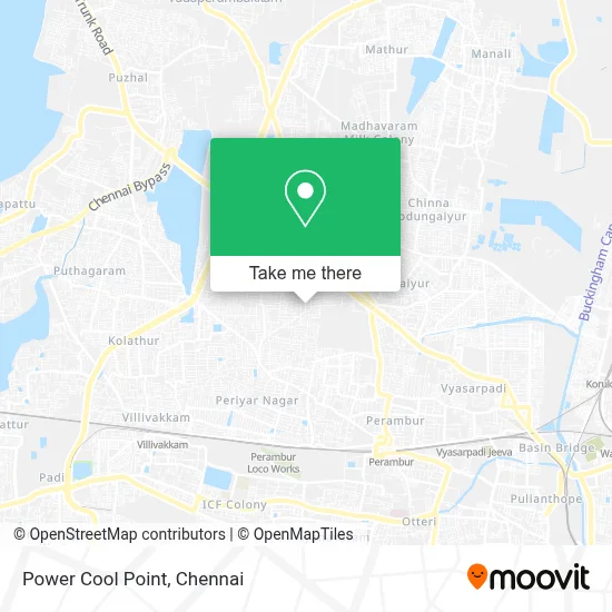 Power Cool Point map