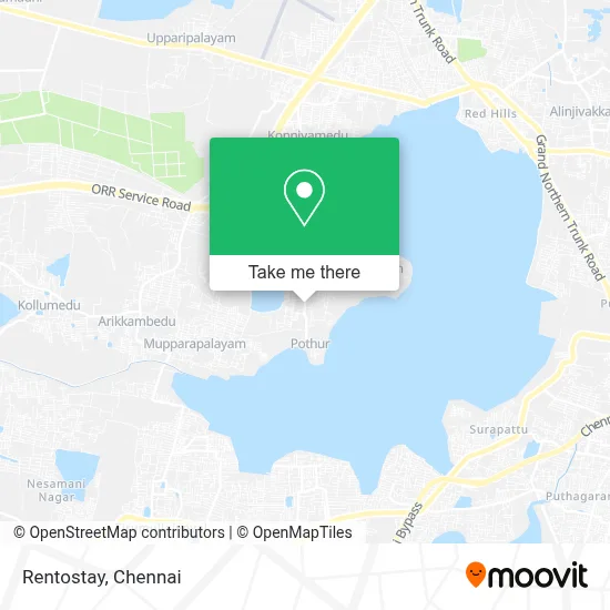 Rentostay map