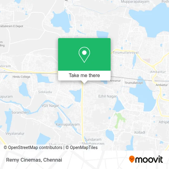Remy Cinemas map