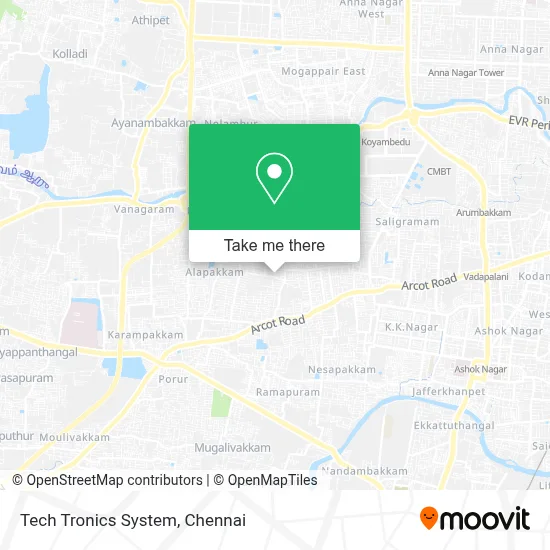 Tech Tronics System map