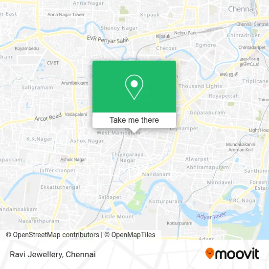 Ravi Jewellery map
