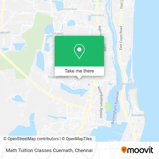 Math Tuition Classes Cuemath map