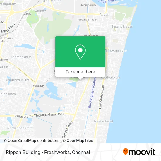 Rippon Building - Freshworks map