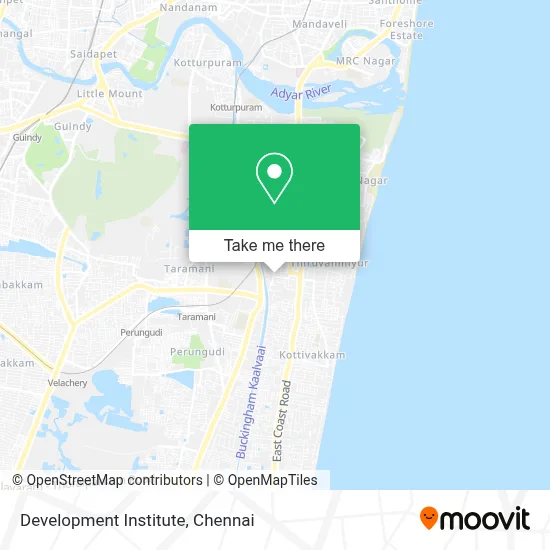 Development Institute map