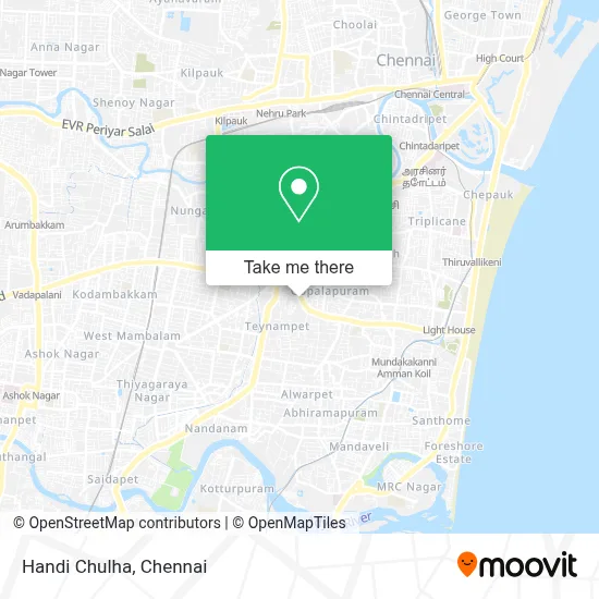 Handi Chulha map