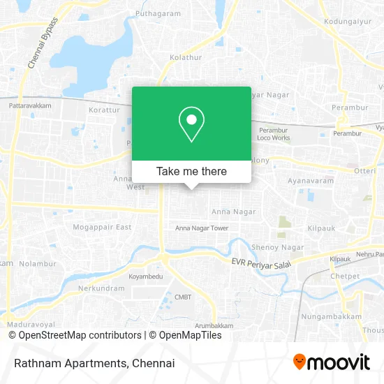 Rathnam Apartments map