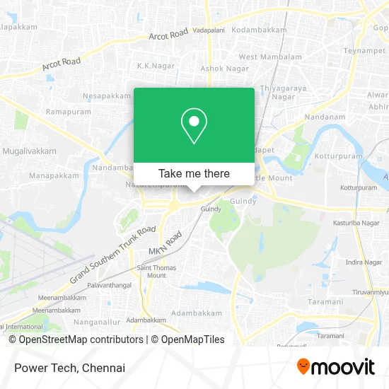 Power Tech map