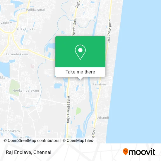 Raj Enclave map