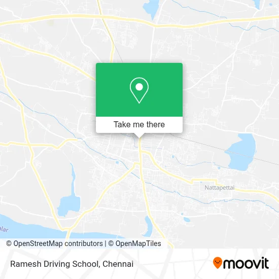 Ramesh Driving School map