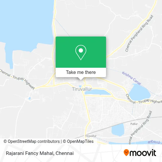 Rajarani Fancy Mahal map