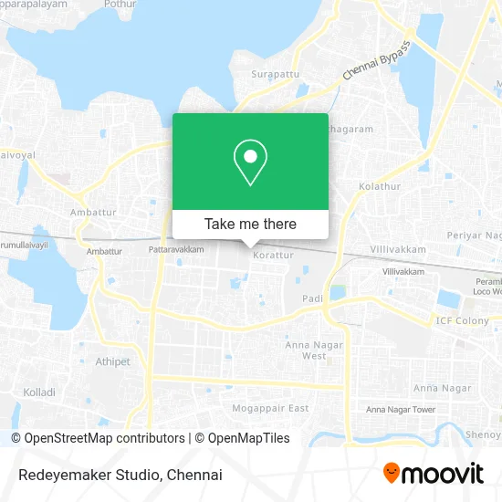 Redeyemaker Studio map