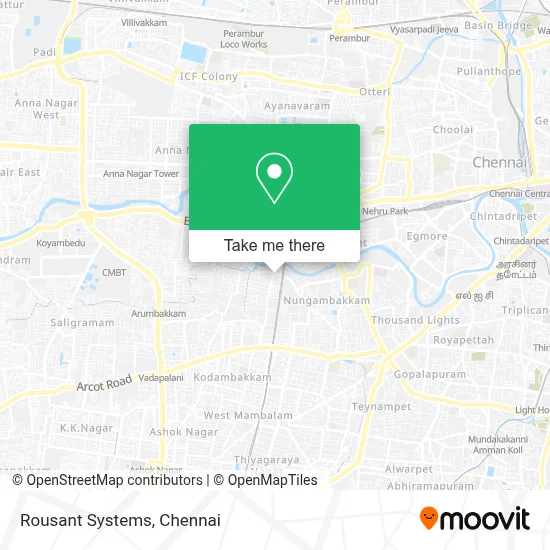 Rousant Systems map