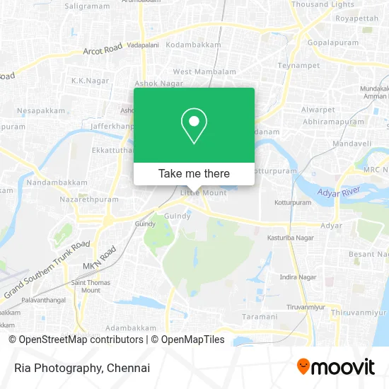 Ria Photography map