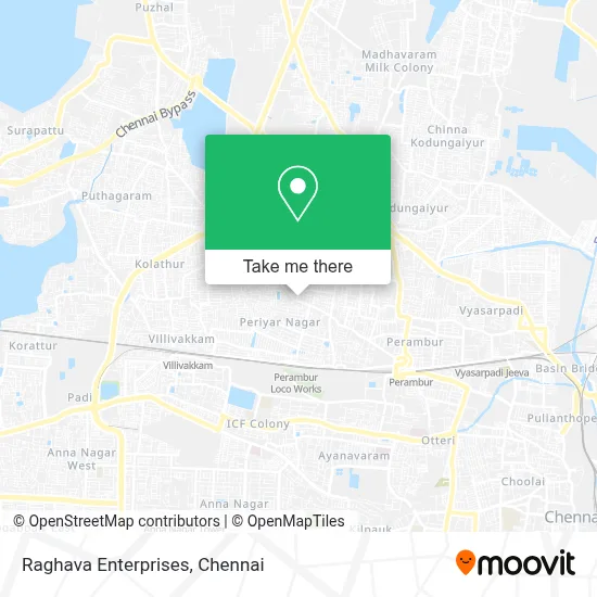 Raghava Enterprises map