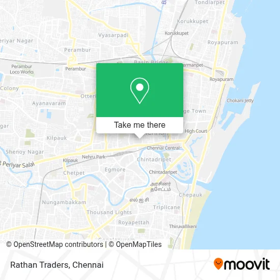 Rathan Traders map