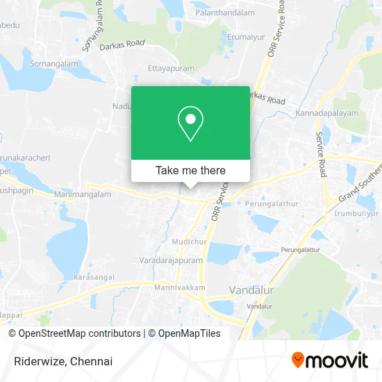 Riderwize map