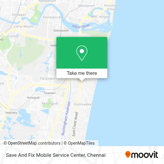 Save And Fix Mobile Service Center map