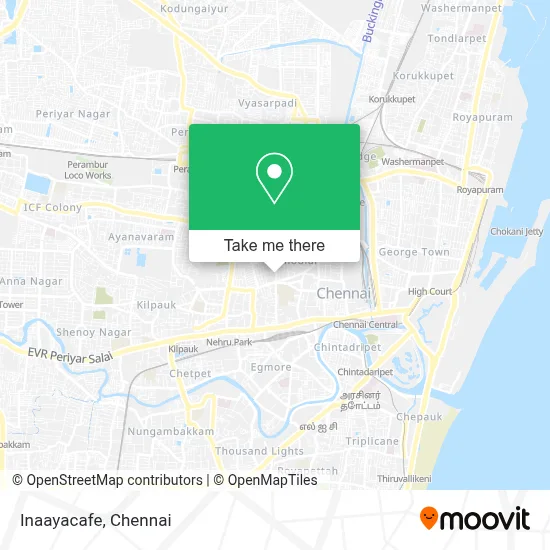 Inaayacafe map
