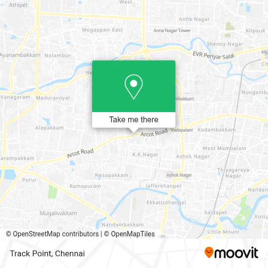 Track Point map