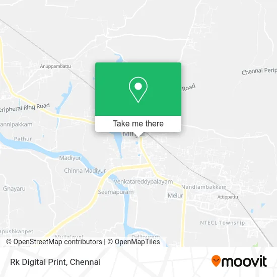 Rk Digital Print map