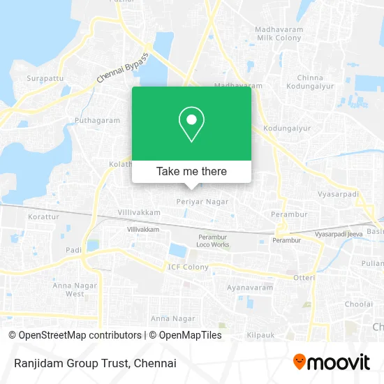 Ranjidam Group Trust map
