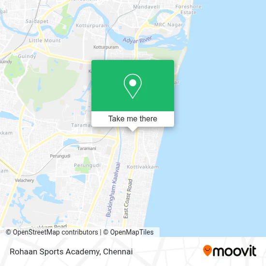 Rohaan Sports Academy map