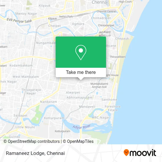Ramaneez Lodge map