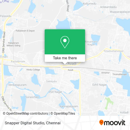 Snapper Digital Studio map