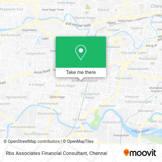 Rbs Associates Financial Consultant map