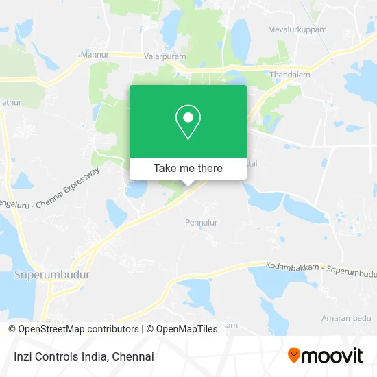 Inzi Controls India map