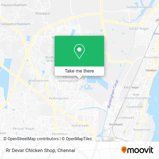 Rr Devar Chicken Shop map
